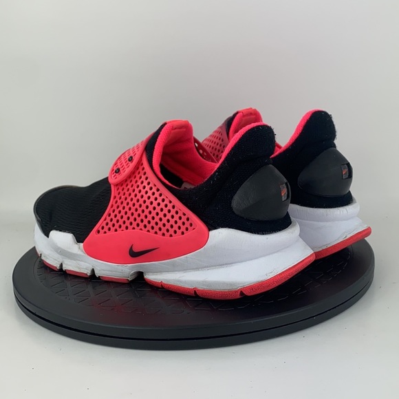 Nike Sock Dart Black/Pink Athletic Running Shoes 904277-002 Youth Size 7Y - Picture 8 of 13